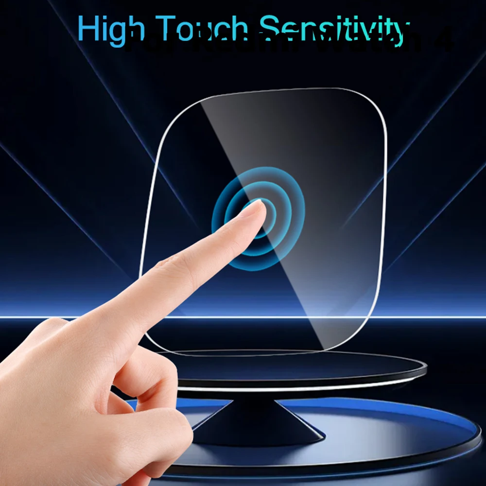 Premium Tempered Glass HD Screen Protector for Smartwatches - Anti-Scratch Protective Film Accessories