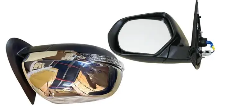 1 Piece 7 Wires chrome Side Mirror for L200 KL KK 7632D645 Rear