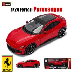 Bburago 1:24 Ferrari Alloy Diecast Toy Car Collection Gift (PUROSANGUE)