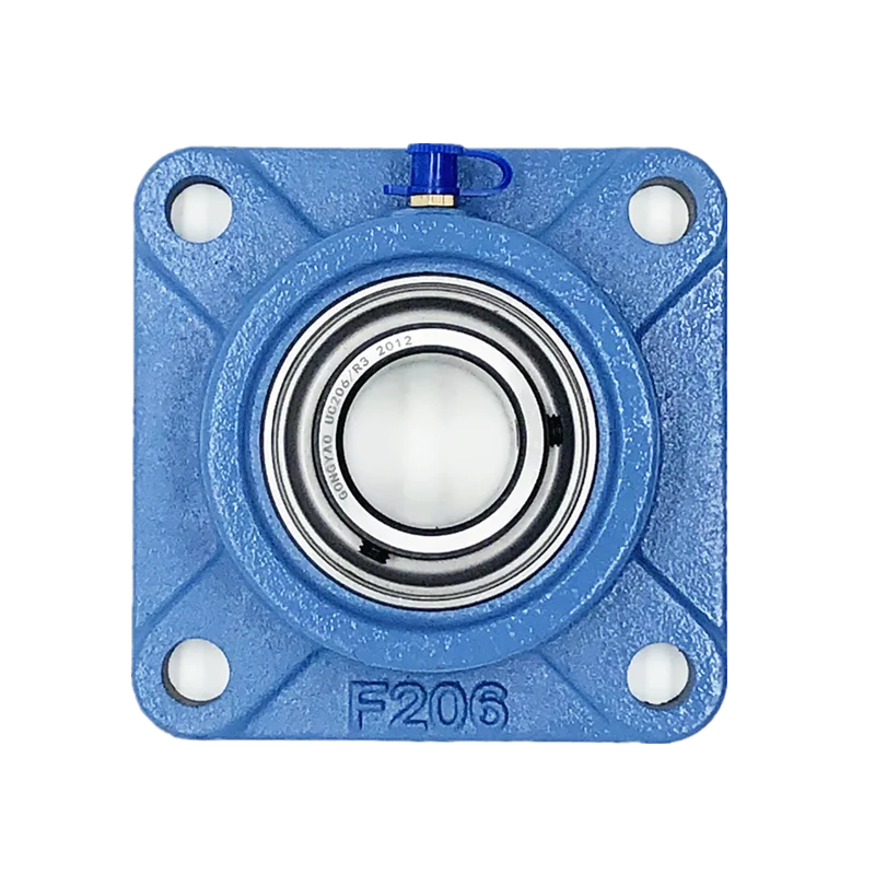 Miniature Bearings Mini Ball Bearing Self Lubricating Bearing Needle Bearings Planar Thrust Bearing Rod End Joint Bearing Ball Bearings UCF series bearing unit square base thickened weighted base high-speed operation