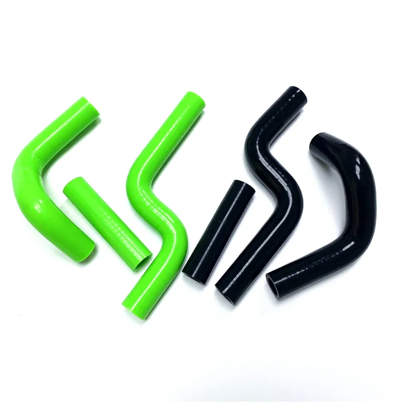 

Силиконовый шланг радиатора комплект для Kawasaki KX80 KX85 KX100 KX 80 85 100 1998-2012 мотоциклетные запчасти силиконовый комплект