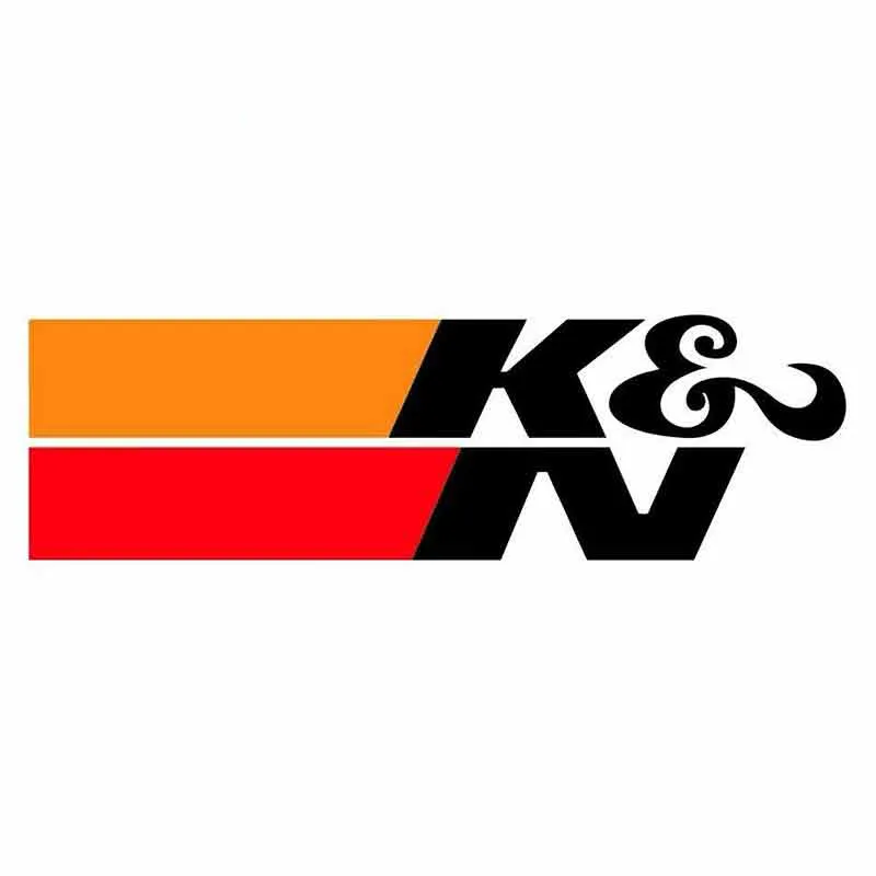 Funny for K & N Suitable KKs Cover Scratches Car Sticker Pvc 13cm X 3.9cm