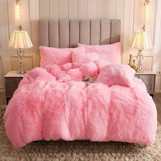 Fluffy Full Size Comforter Sets  Fluffy King Size Comforter Set - Comforter  Cover - Aliexpress