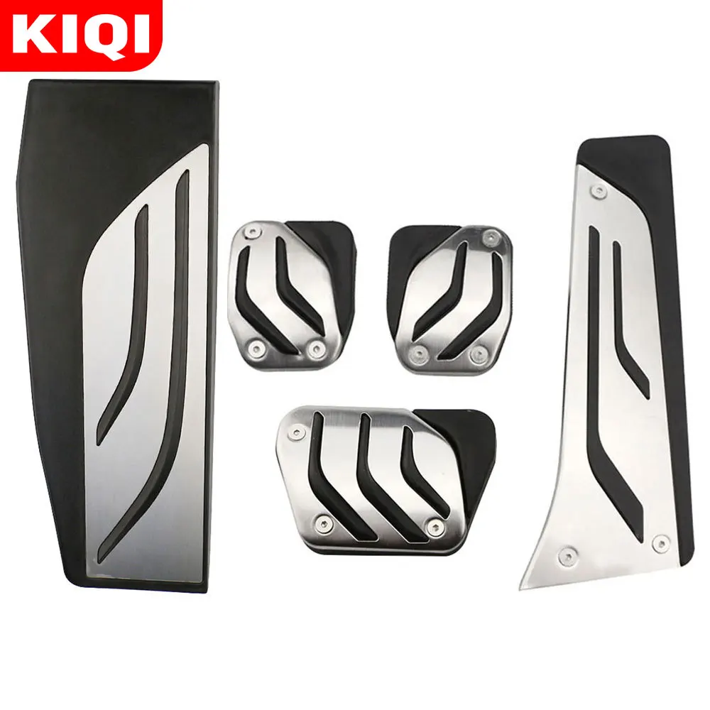 Car Accessories Foot Rest No Drilling Footrest Pedal Pad Cover For Bmw