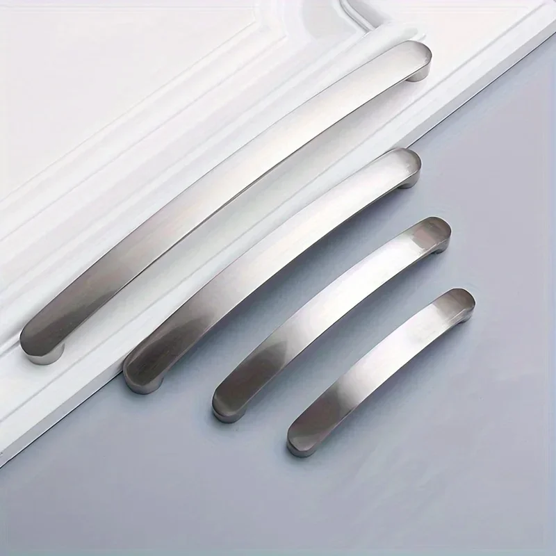 6 قطع من مقابض الخزانات المصنوعة من الألومنيوم الم...