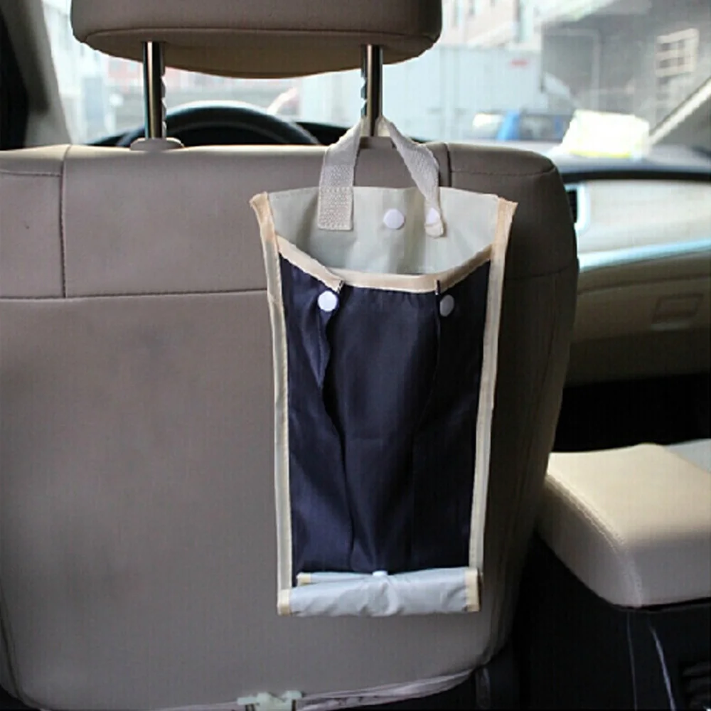 Waterproof Umbrella Sets Car Seat Back Storage Bag 80cm Polyester Car Hanging Storage Bag for Umbrella Sundries Holder