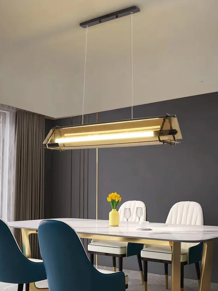 

Modern Vintage Glass LED Chandeliers, Decorative Hanging Lights in Dining Room, Kitchen, Bar, Living Room, Ceiling Art Lighting