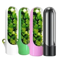 Refrigerator Herb Crisper Saver Pod Container Vegetable Preserving Bottle Keep Mint/Herb/Cilantro/Parsley/Asparagus Fresh Home 1