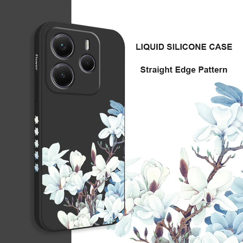 Elegant Magnolia Flower Phone Case Cover