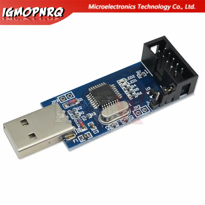 1PCS USBASP USBISP AVR Programmer USB ISP USB ASP ATMEGA8 ATMEGA128 Support Win7 64 STK500 image 4