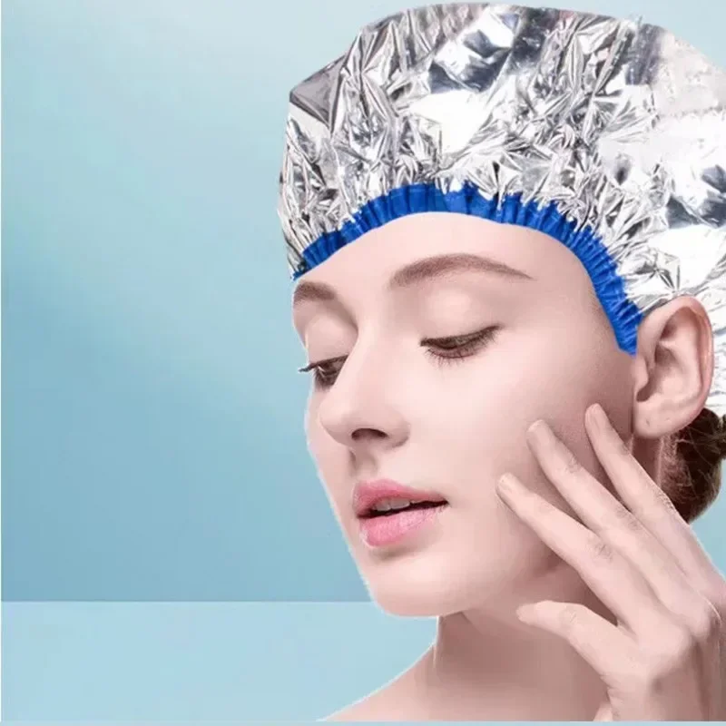 Self-heating Tin Foil Hair Mask Cap 1pcs Portable