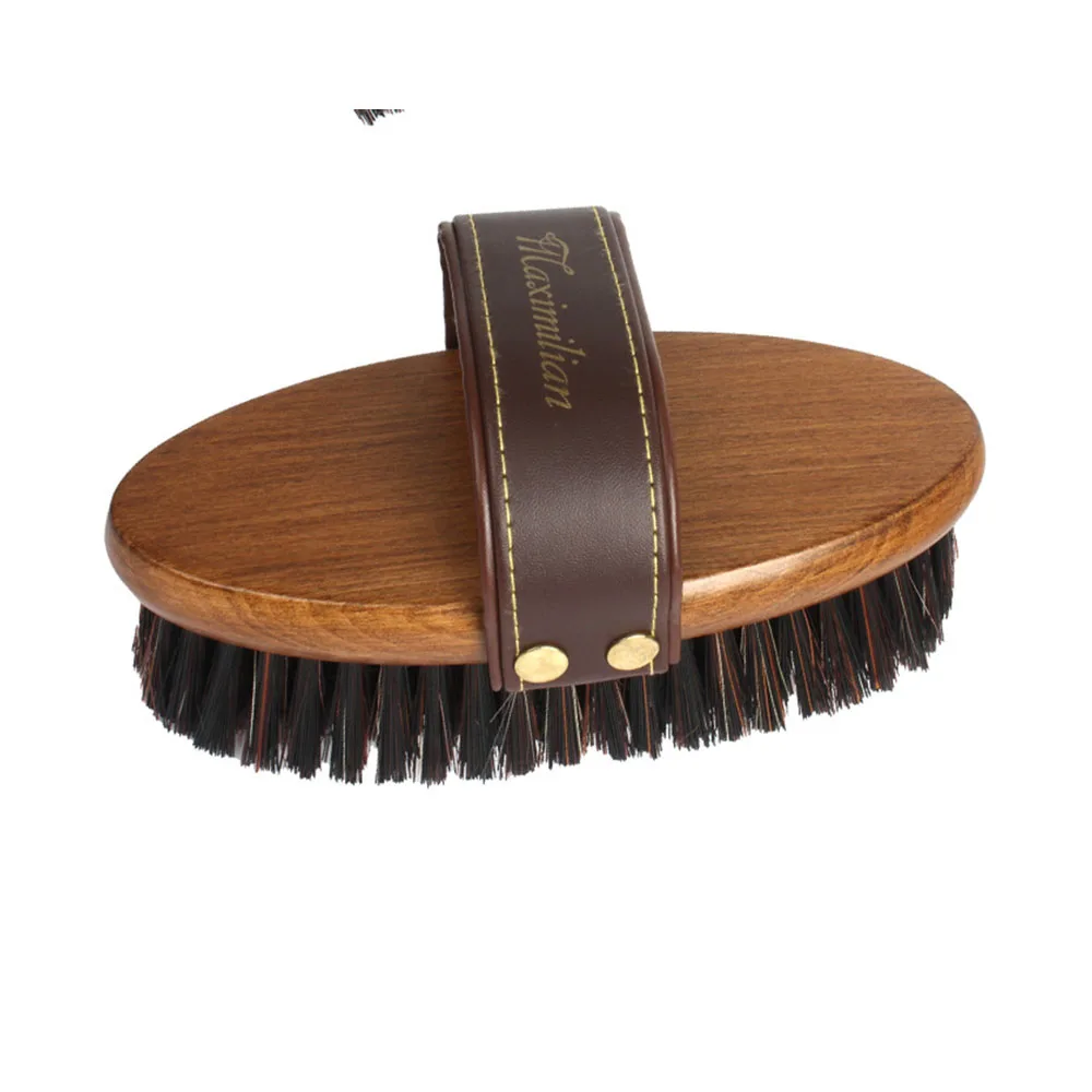 Horse gear cleaning supplies comb oval horse gear comb to remove loose hair brush horse combing horsetail tool
