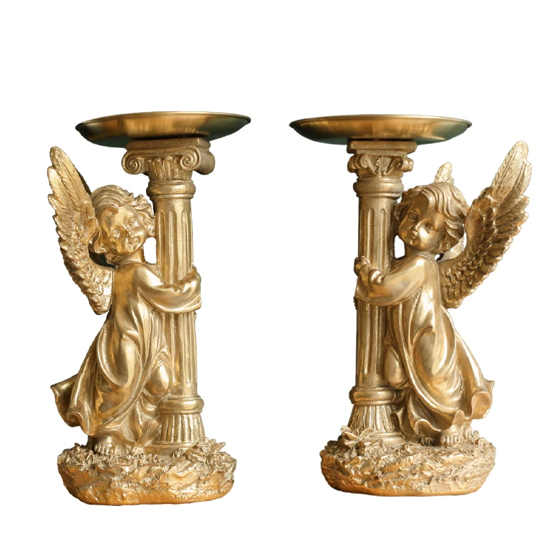 

Angel Retro Tray Decorations Living Room Entrance Big Decorations