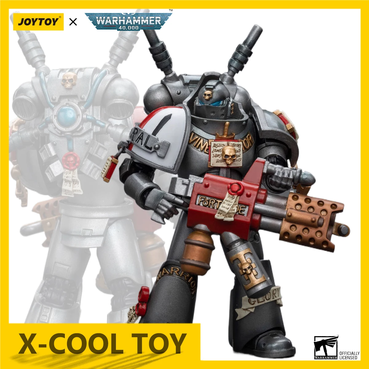 Warhammer 40K: Grey Knights Interceptor Squad Interceptor Justicar Figura De Acción A Escala 1:18