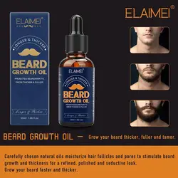 Beard Oil for Men Beard Growth Oil Conditioner Mustaches Growth Stronger Thicker Fuller Softener Faster Beard Oil