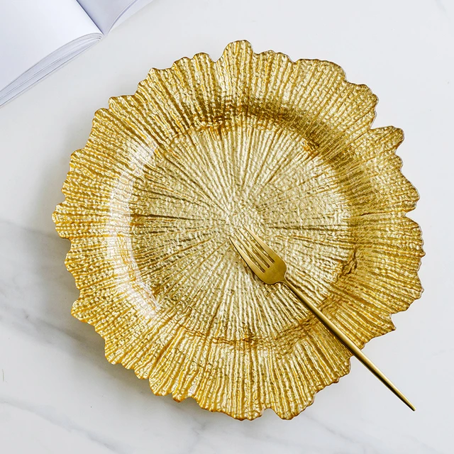 Update 138+ golden decorative plate latest seven.edu.vn