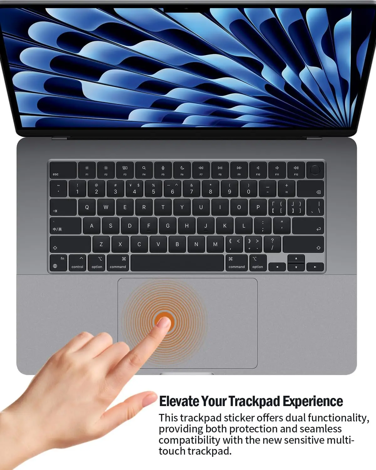 Trackpad Wristrest Palm Rest Guard for Macbook Air M2 M4 M3 A3114 Pro13 15 14
