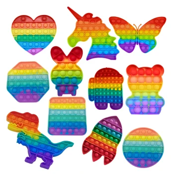 Rainbow Pop Fidget Toy 1