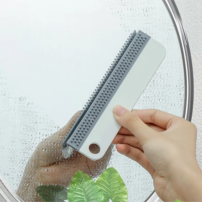 

Soft Silicone Glass Wiper Scraper Kitchen Bathroom Glass Cleaning Tools for Car Mirror Cleaner Squeegee Window Cleaning Brush
