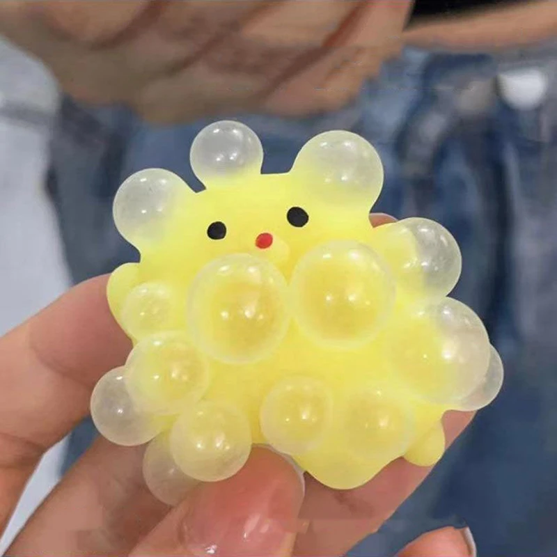 Animal Stress Relief Toys Stress Reliever Animal Pimple Popping Pressure Relief Prank Toys Pimple Popper Toys Stocking Stuffers 6