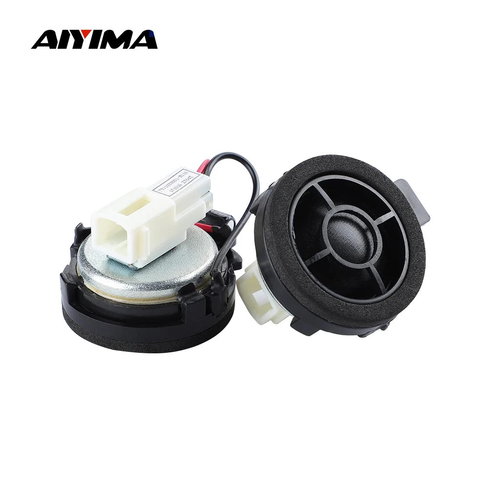 AIYIMA 2Pcs 1.5 Inch 40MM Audio Tweeter 4 Ohm 25W Silk Film Tweeter 25MM Voice Coil Neodymium Treble Speaker with Protect Cover