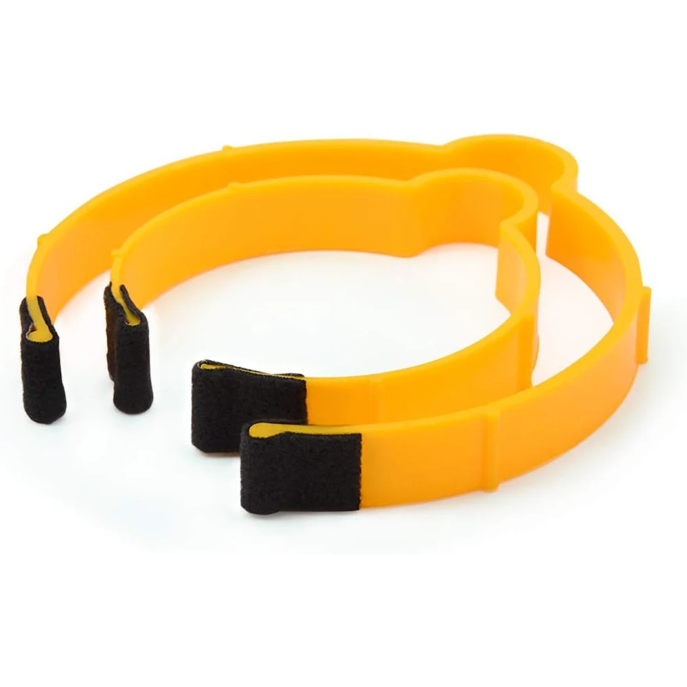 FOSHIO Tinted Film Rolls Clips Carbon Fiber Wrapping Car Vinyl Sheet Decals Fastener Plastic Clamp Ring Fixer Tools 4pcs 2 Sizes