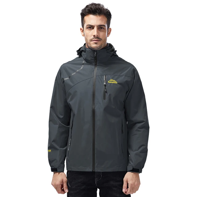 Outdoor Sports Coats Rain Jacket Hooded 