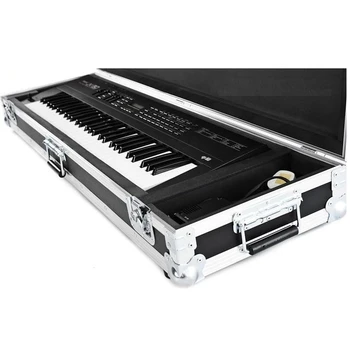 Piano keyboard New Design 61 76 or 81 notes Carrying Flight Case with Custom Foam Hardshell Case 03