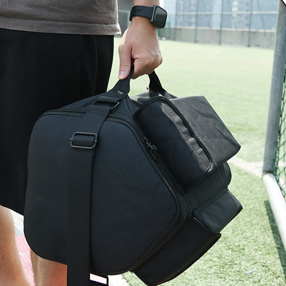 Travel Carrying Case Anti-Drop Shoulder Bag with Handle&Shoulder Strap&Accessory Pocket Organizer Bag for Bose S1 Pro+/S1 Pro