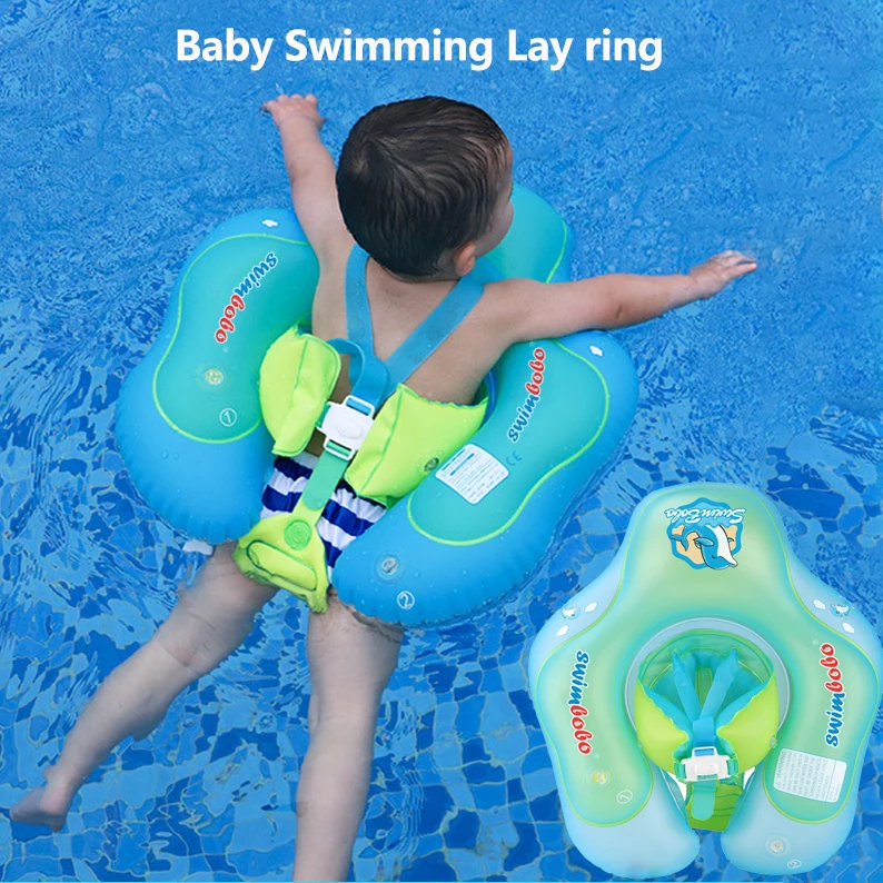 0 6 Years Baby Bathing Swimming Float Lay Ring Inflatable Infant