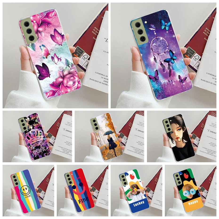 Per Samsung Galaxy A30S Custodia Samsung A30 Soft Tpu Funda Colorful Flower Butterfly Cover Per Samsung A30S A30 A 30 S Custodie Per Telefoni