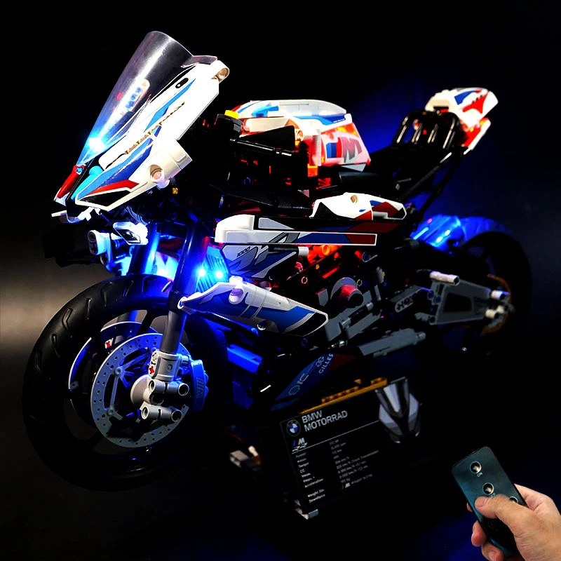 

Набор светодиодов для конструктора Lego 42130 M 1000 RR, набор аксессуаров для конструктора (только осветительный прибор, без модели конструктора)