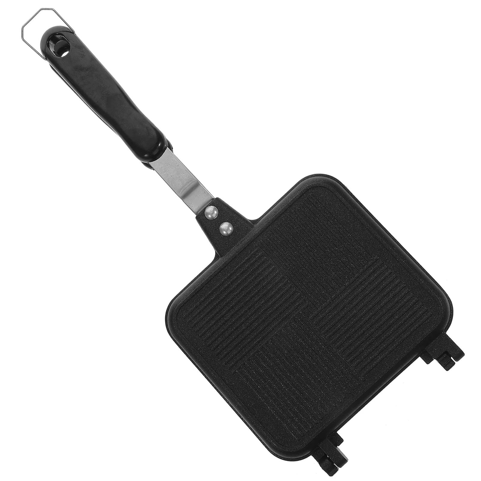 Sandwich Non Stick Pan Double Sided Maker Kitchen Cookware Press Frying Hot Grilled Skillet