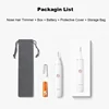 SOOCAS Electric Nose and Ear Trimmer for Man Nose Ear Hair Eyebrow Shaver Waterproof Painless Nose Hair Razor Dry Battery Use 6