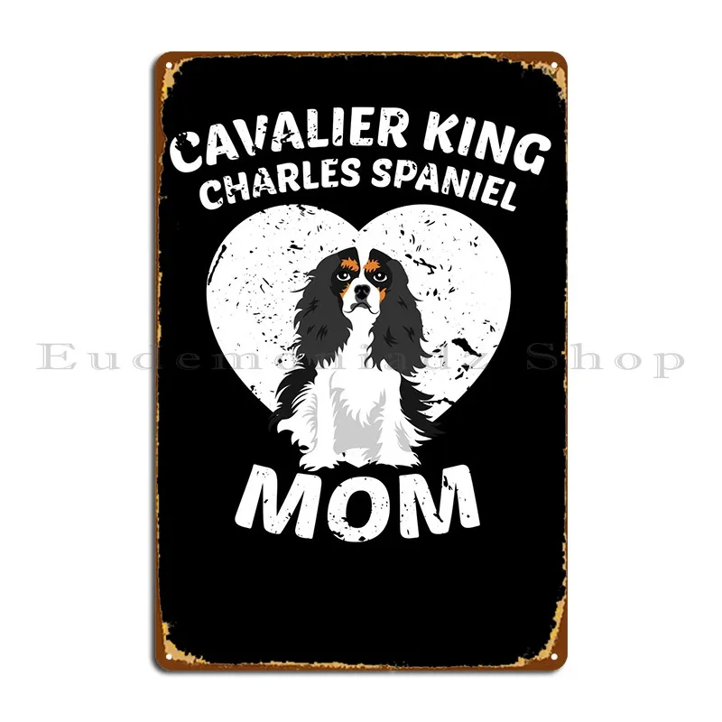 Cavalier King Charles Metal Sign Cinema Design Wall Decor Stampato Crea Tin Sign Poster
