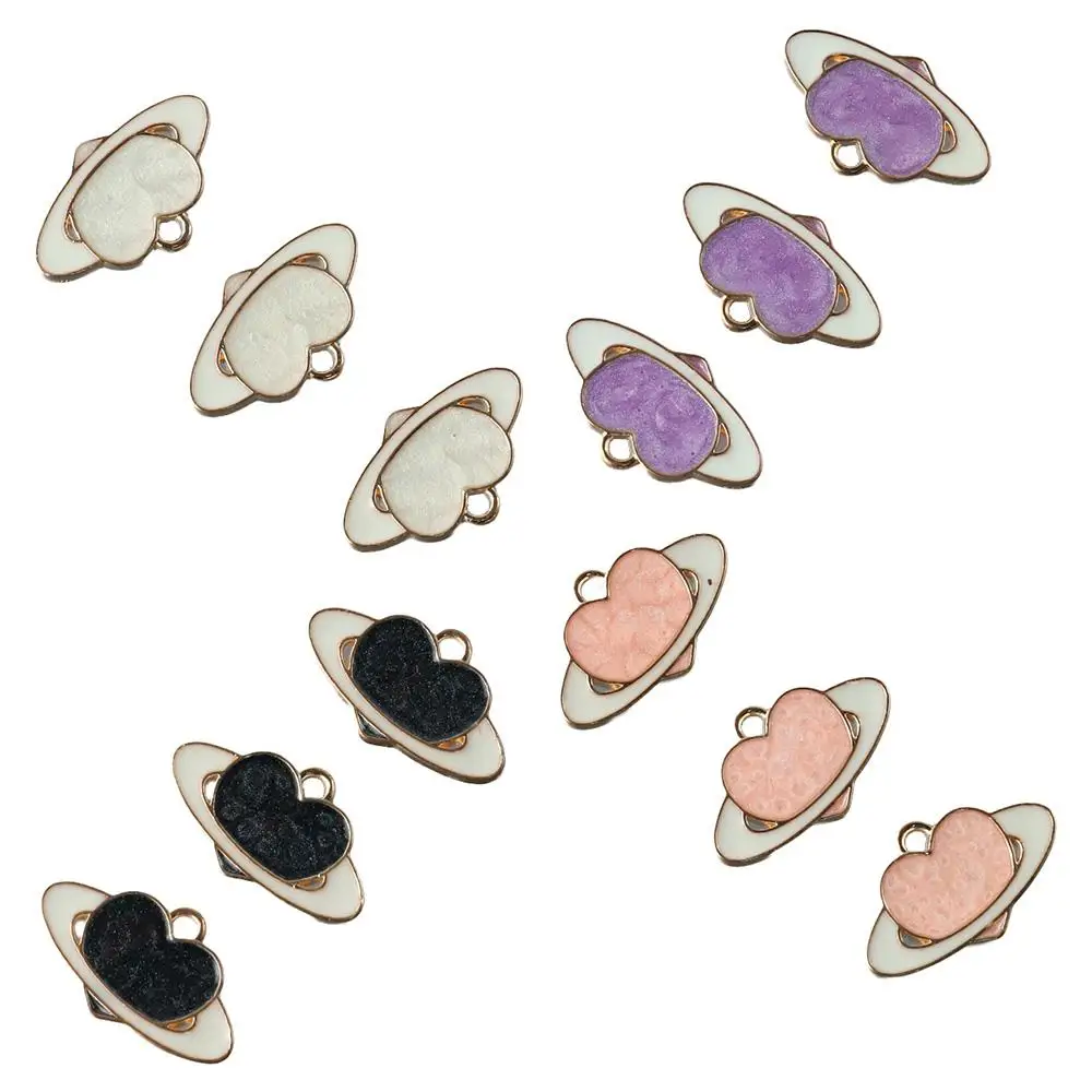 

multicolor Plated Heart Charms Heart Charms zinc alloy Charms for Necklace Heart Charms Jewelry accessories