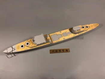 Деревянная колода в масштабе 1/350 для Trumpeter 05334 HMS Белфаст 1942, фотоаксессуары CY350036