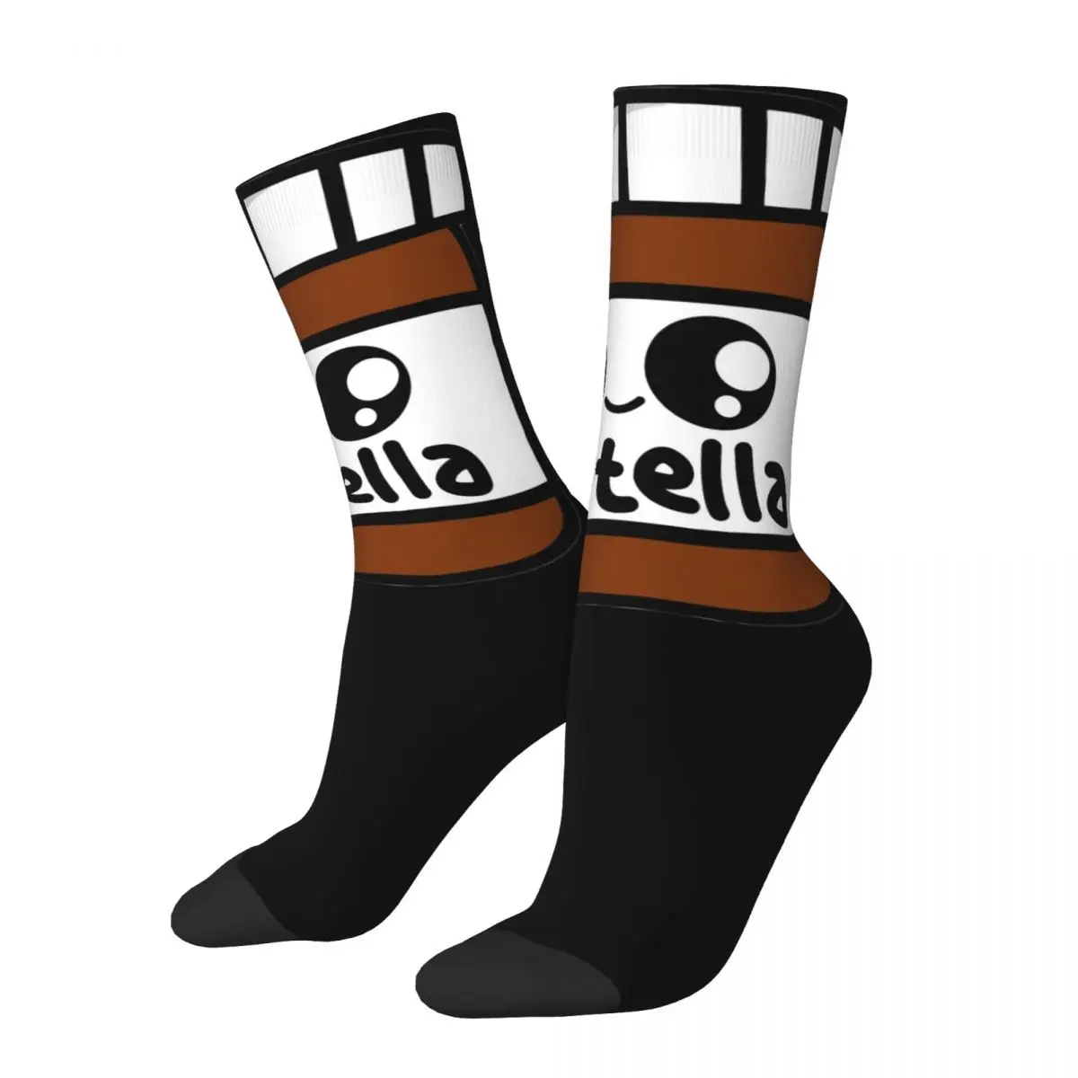 

Foods Nutella Cartoon Men Women Socks Windproof Beautiful Suitable for all seasons Dressing Gifts