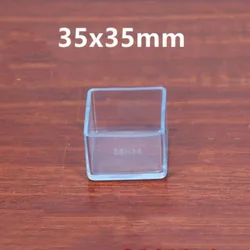 Chair Leg Caps - Non-Slip Rubber Feet Protectors and Furniture Leveling Pads (8/16 Pieces) - 16Pcs (35x35mm)