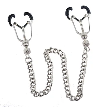 Adjustable Nipple Clamp with Large Head Non-piercing Nipple Clip Metal Breast Clips Body Jewelry Adult Toy for Women and Couples Adjustable Nipple Clamp with Large Head Non piercing Nipple Clip Metal Breast Clips Body Jewelry Adult.jpg