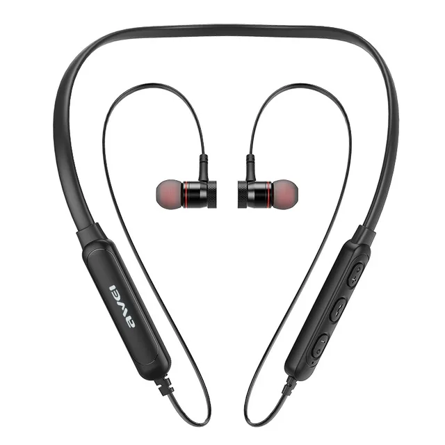 AWEI G20BL/G30BL Neckband HiFi Wireless Bluetooth-compatible Earphones Earbuds Noise Cancelling Stereo Deep Bass For Phone 