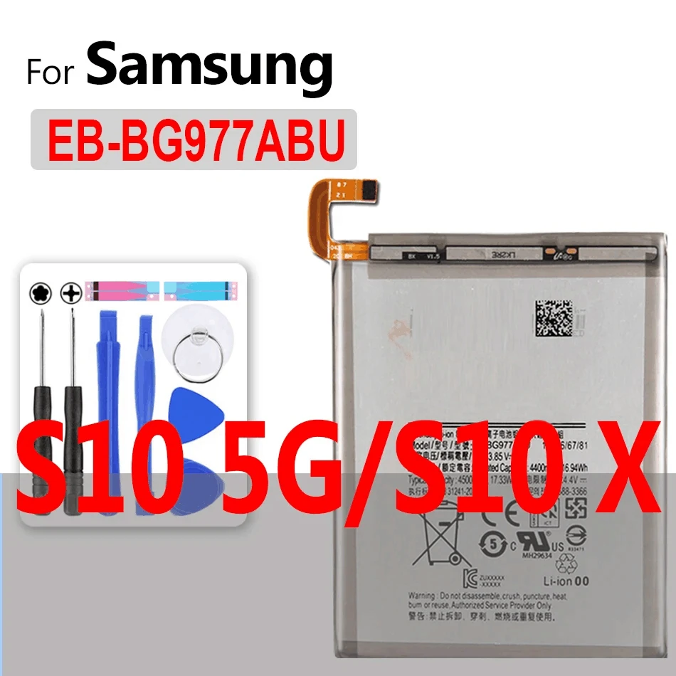 Batteria Per Samsung Galaxy S2 S3 S4 S5 Mini S6 S7 Edge S8 S9 S10 5G S10E S20 Plus Ultra S5830 B7510 I569 I579 I619 S5660 S5670