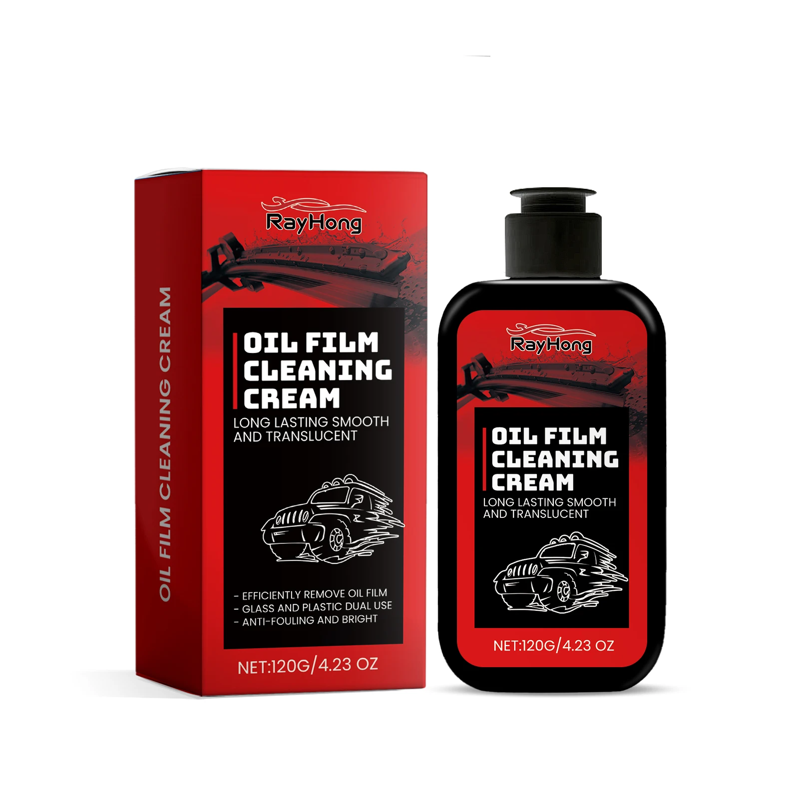 Car Glass Oil Film Cleaner Glass Film Removal Windshields Decontamination Remover Cleaning Quick And Easy Solution Household
