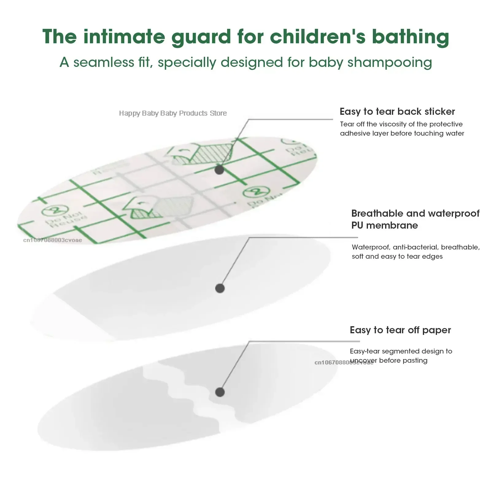 Autocollants/patchs De Protection Des Oreilles Imperméables