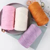 400g Large Roll Solid Color Cloth Strip Thread Without Pilling Baby Cradle Thread Simple Hand Woven Hook Wrap Thread 4