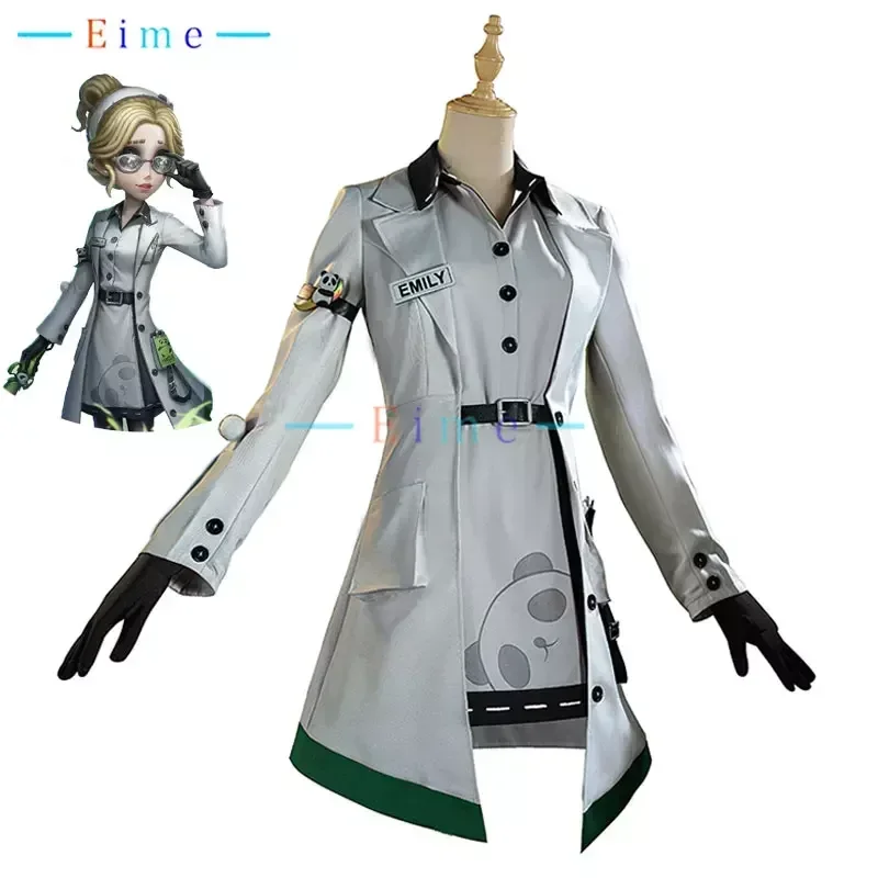 

Game Identity V Doctor Emily Dyer Cosplay Costume Fancy Party Suit Coat Dress Halloween Uniforms Anime Clothing Custom Made