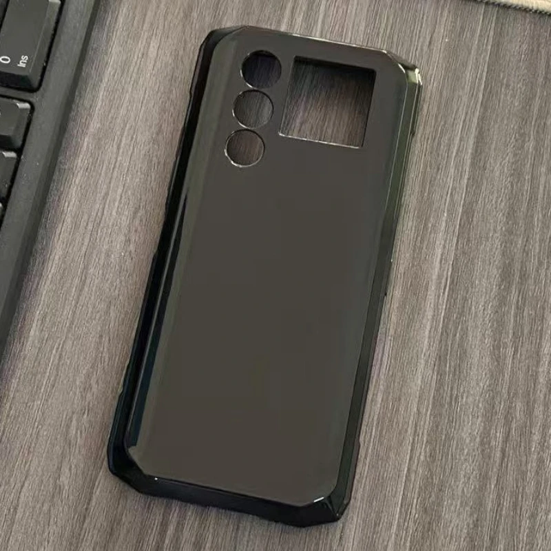 Transparent Black Silicone Soft Cover Protective Shell