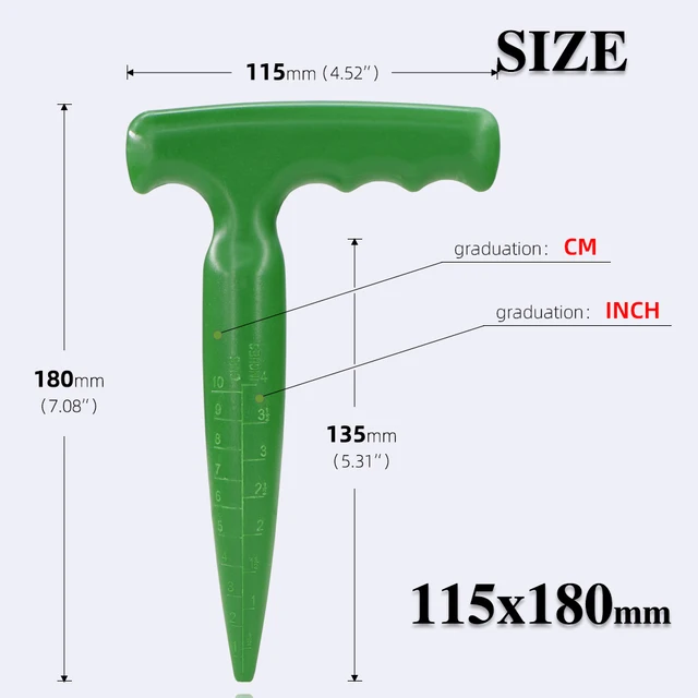 Kerti Szerszám Talaj Lyukasztás Ásó Lyuk Dibbler Bonsai Virágnövény Gyomlálása Átültető Eszköz Magok Termesztési Ásóberendezés - Image 2