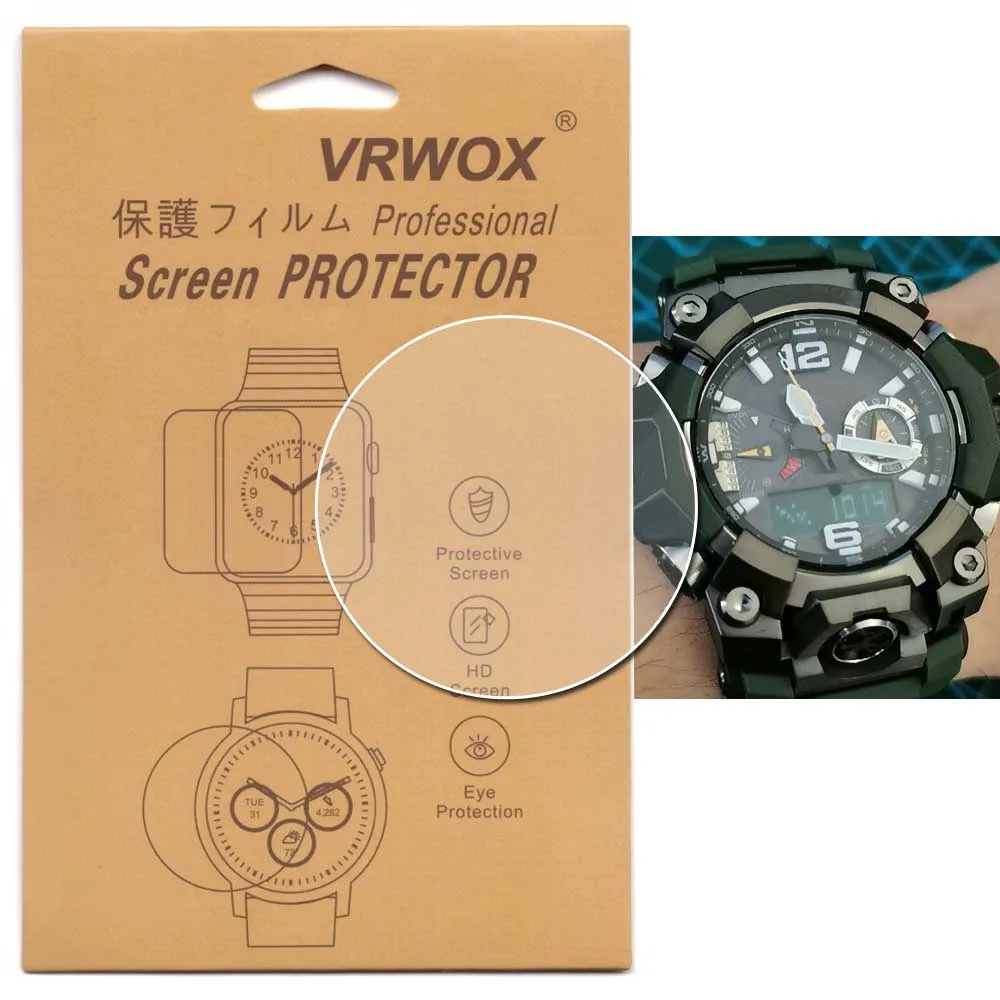 Pellicola Salvaschermo 3 Pezzi Per Gwg-B1000 Gwg-2040 Gwg-1000 Gg-1000 Gr-B200 Gg-1035 Vetro Trasparente E Tpu Nano Pellicola Antideflagrante