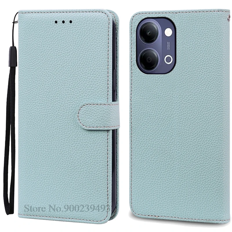 Leather Wallet Flip Case - Stylish Book Cover